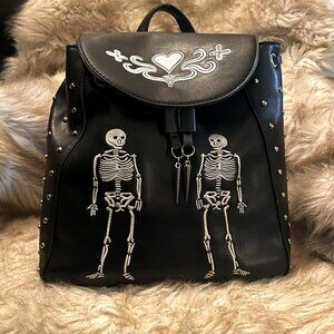 Disturbia Reaper Studded Backpack